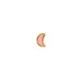 STINE A Jewelry Love Moon Örhängen Single Guldpläterad Silver 1384-02-Light Pink