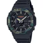Casio G-Shock GA-2100SU-1AER klocka med Svart urtavla och en boett med 46 mm i diameter och ett Gummiarmband i Svart