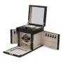 Wolf Palermo Watch Winder 1 Klocka Svart Läder 213702