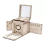 Wolf Palermo Watch Winder 1 Klocka Beige Läder 213716