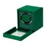Wolf Cub Watch Winder 1 Klocka Grön Konstläder 461143