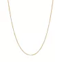 Mads Z Round Anchorchain Halsband 18 kt. Guldpläterad Silver 922010