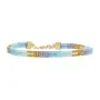 Nuni Copenhagen Mary Armband 18 kt. Guldpläterad Silver A3013-LightBlue