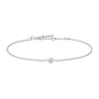 Ania Haie Sparkle Bezel Armband Silver B062-01H