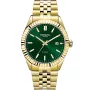 Dissing D1296 klocka med Grön urtavla och en boett med 41 mm i diameter och ett Länk i Guld
