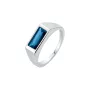 Maria Black Harald Ring Silver 500430AG-BLUE