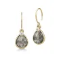 Julie Sandlau Leela Earrings Smokey Örhängen 22 kt. Guldpläterad Silver HKS750GDSMCRCZ