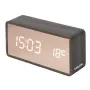 Karlsson Mirror Cooper Alarm Clock LED Väckarklocka KA5878BK