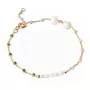 Enamel Lola Perla Armband 18 kt. Guldpläterad Silver B81G-Confident