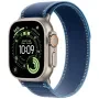 Apple Watch Ultra 3 GPS + Cellular 49mm Natural Titanium Blue/Bright Blue Trail Loop M/L MEWU4
