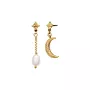 Maanesten Nyla Örhängen 18 kt. Guldpläterad Silver 9667a