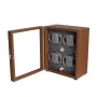 Mulhouse Watch Winder 4 Klockor Brun Trä KXD0712