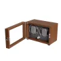 Mulhouse Watch Winder 2 Klockor Brun Trä KXD0716
