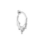 Jane Kønig Small Drippy Hoops Örhängen Single Silver SDH-AW22-S