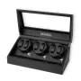 Dissing Watch Winder 5 Klockor Svart Konstläder 0000268