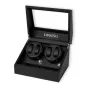 Dissing Watch Winder 4 Klockor Svart Konstläder 0000272