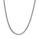 Hasla Rocks Snake Halsband Silver 0132S42