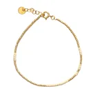 ANNI LU Asym Armband Förgylld mässing 1038