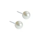 Blomdahl Pearl Örhängen Titanium 15-1232-59