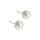 Blomdahl Pearl Örhängen Titanium 15-1233-59