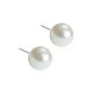 Blomdahl Pearl Örhängen Titanium 15-1235-59