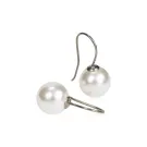 Blomdahl Pendant Pearl Örhängen Titanium 15-1238-59