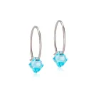 Blomdahl Bicone Örhängen Titanium 15-1247-05