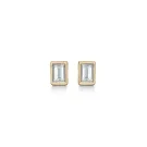 Mads Z Diamond Baguette Örhängen Guld 0,14 ct. 1511027