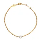 ANNI LU Pearly Armband Förgylld mässing 202-10-09