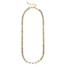 ANNI LU Golden Hour Halsband Förgylld mässing 222-20-32