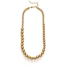 ANNI LU Goldie Halsband Förgylld mässing 232-20-39