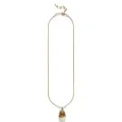 ANNI LU Golden Pebble Halsband Förgylld mässing 241-20-52