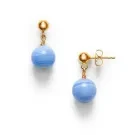 ANNI LU Float Lace Agate Örhängen Förgylld mässing 252-30-50