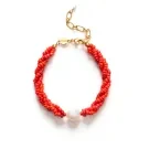 ANNI LU Scarlet Wave Armband Förgylld mässing 261-10-08