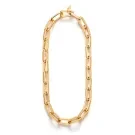 ANNI LU Golden Link Halsband Förgylld mässing 261-20-41