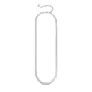 ANNI LU Snake Charmer Halsband Silverpläterad Mässing 261-20-77