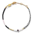 ANNI LU Domino Armband Förgylld mässing 262-10-01