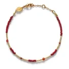 ANNI LU Crushed Cherry Armband Förgylld mässing 262-10-02