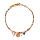 ANNI LU Sandy Harmony Armband Förgylld mässing 262-10-03