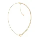 Calvin Klein SCULPTURED DROPS Halsband Guldpläterad Rostfritt Stål 35000081
