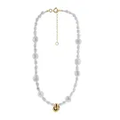 Hasla Whole Halsband Guldpläterad Silver 4976G4514