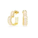 Swarovski Matrix Hoop Örhängen Metall förgylld 5693512