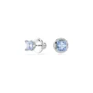 Swarovski Matrix Stud Örhängen Metall försilvrad 5723561