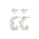Pilgrim ZHURI i 2-in-1 Örhängen Rostfritt Stål 652436013
