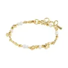 Pilgrim SLOAN Pearl Armband Guldpläterad Rostfritt Stål 692512002