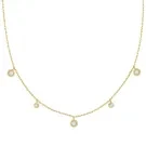 Ania Haie Kyoto Opal Station Halsband Silver N064-03G