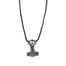 Auxere Thors Hammer Halsband Rostfritt Stål KXD0285