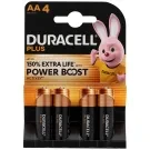Batteri Duracell AA-batteri 4 Stk. 11044173