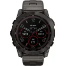 Pre-owned Garmin Fenix 7X Sapphire Solar 010-02541-27