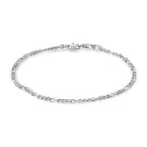 IX Studios Figaro Armband Silver DMVFG060RH